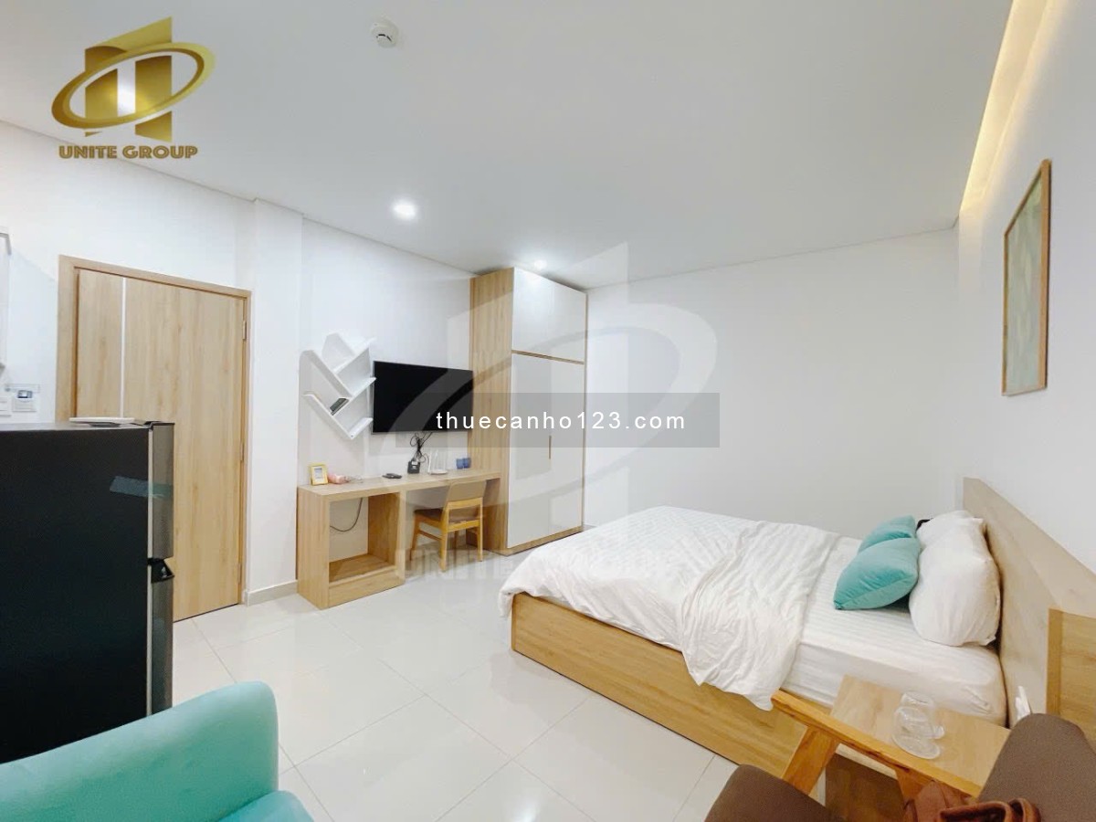 Cho thuê căn hộ Cửa sổ, full nội thất Q4 gần cầu Kênh Tẻ, chợ 200, ĐH Luật, ĐH Nguyễn Tất Thành