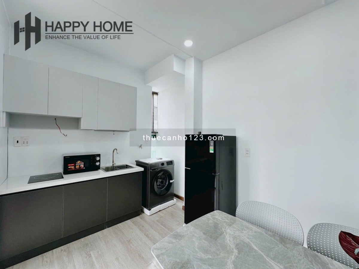 Toà Căn Hộ 2 Phòng Ngủ Mới, Full Nội Thất 100%, Ban Công, Thang Máy, Hầm Xe. Ngay Ngã Tư Hàng Xanh