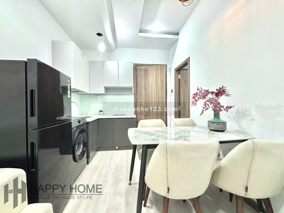 Toà Căn Hộ 2 Phòng Ngủ Mới, Full Nội Thất 100%, Ban Công, Thang Máy, Hầm Xe. Ngay Ngã Tư Hàng Xanh