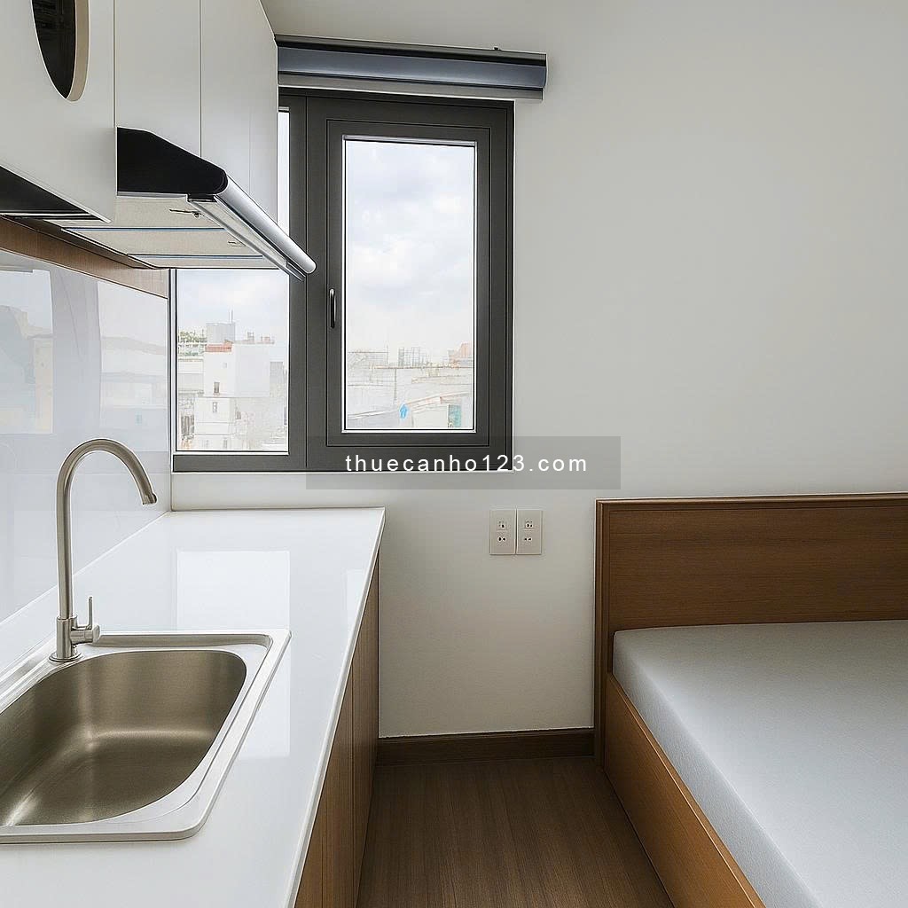 Căn hộ mới tinh 100% full nội thất ngay côngvien Gia Định