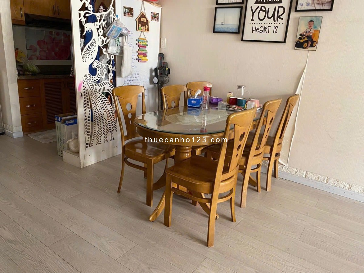 CHung cư Phú Thạnh, Nguyễn Sơn, TP: 80m2,2p ngủ, NT, giá 9tr