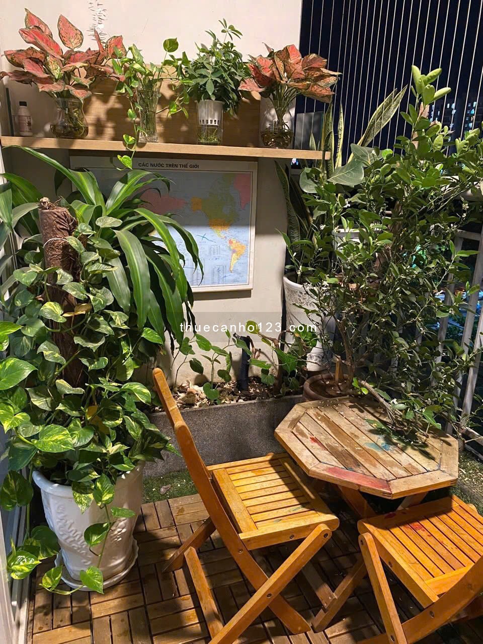 CHung cư Phú Thạnh, Nguyễn Sơn, TP: 80m2,2p ngủ, NT, giá 9tr