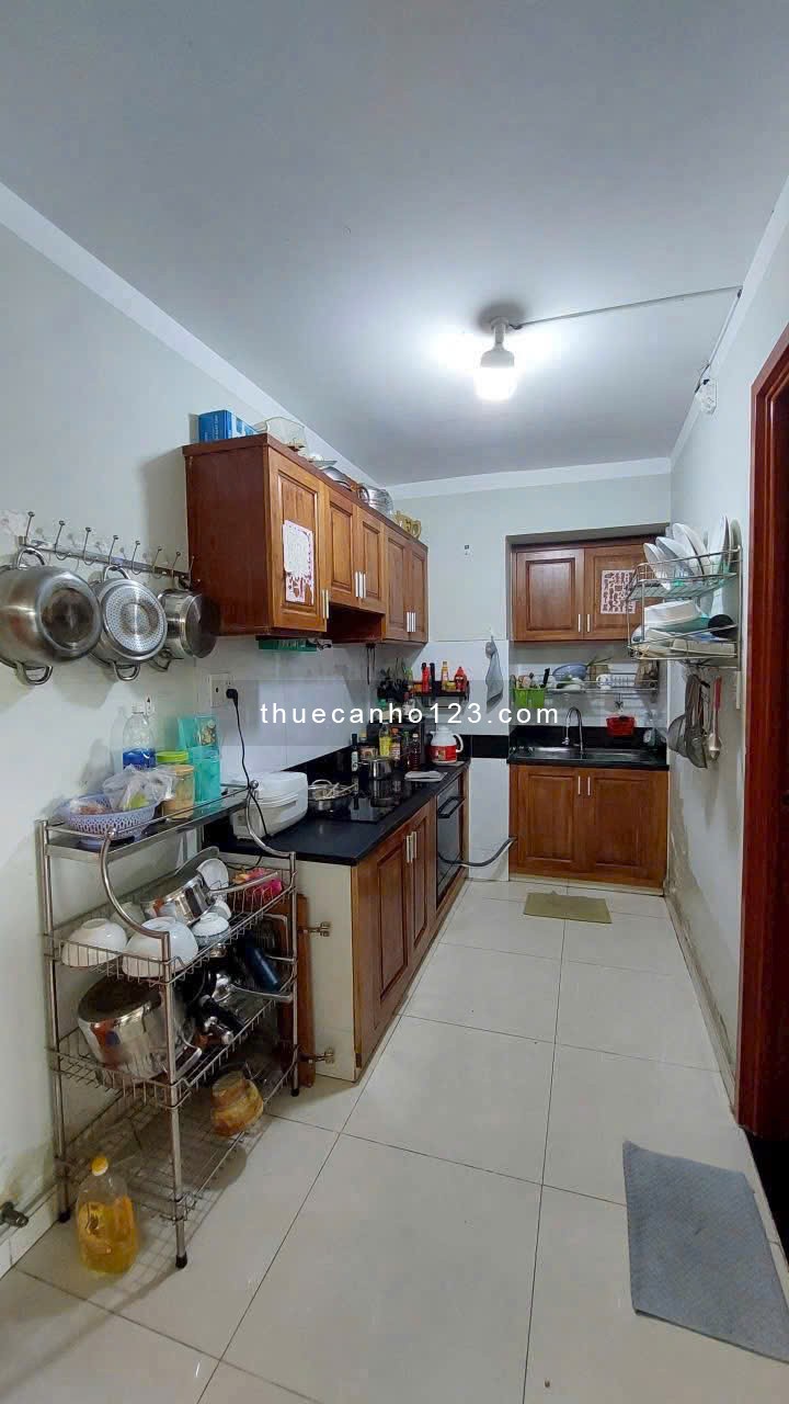 Chung cư Screc, Trường Sa, Quận 3: 88m2, 2p ngủ, full nội thất, 13tr