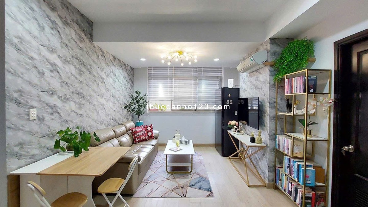 Chung cư Screc , P12, Q3, nội thất, 2p, 2wc, 85m2, giá 13tr/tháng, Nội thất