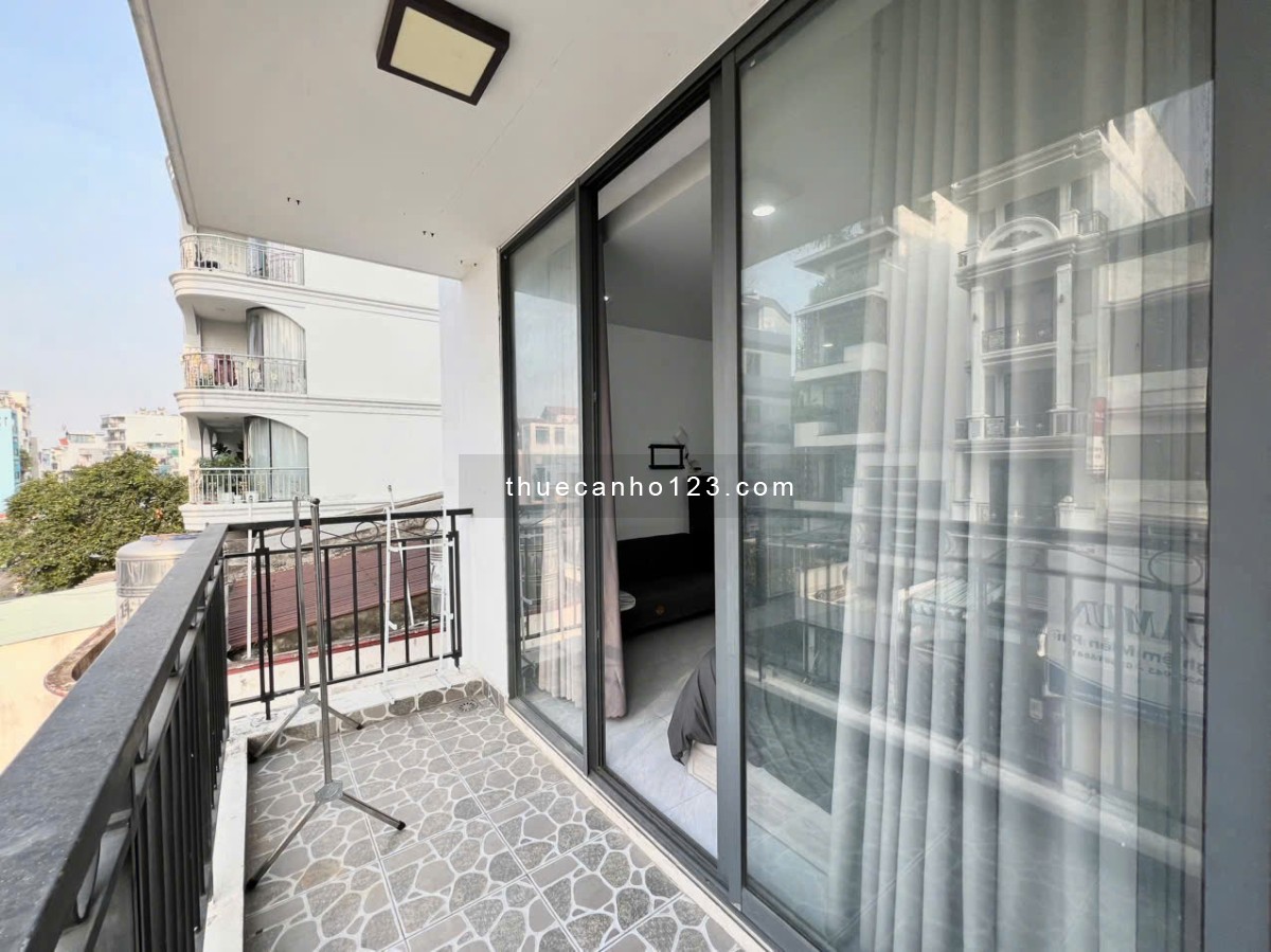 Cho thuê căn hộ studio bancol 40m2 - Nội thất đầy đủ, thang máy, an ninh - Nguyễn Văn Đậu, gần VLU