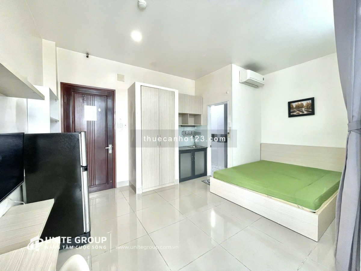  Thuê Căn Hộ Studio Siêu Thoáng – Q4 Trung Tâm, Sát Q1 