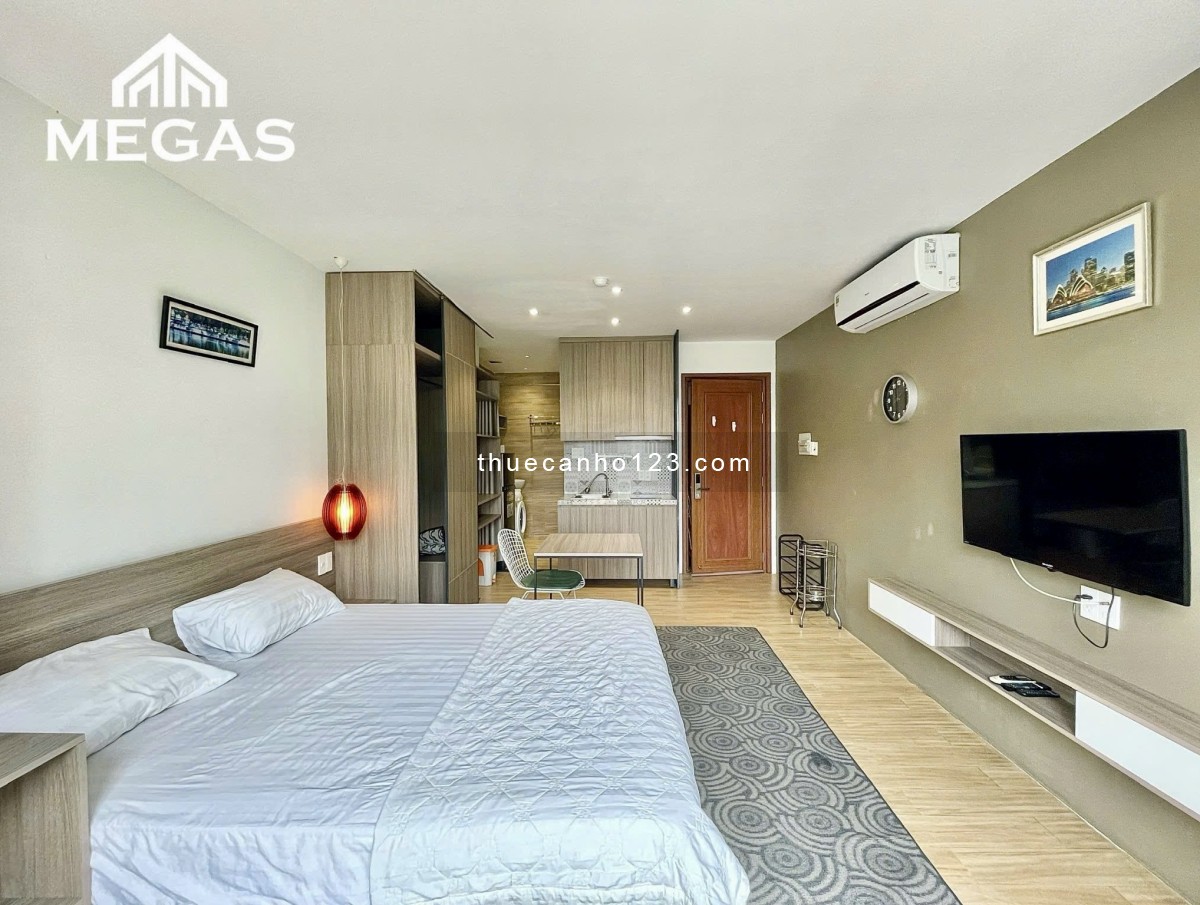 Căn hộ mới khai trương tọa lạc ngay CMT8 khu biệt thự, an ninh