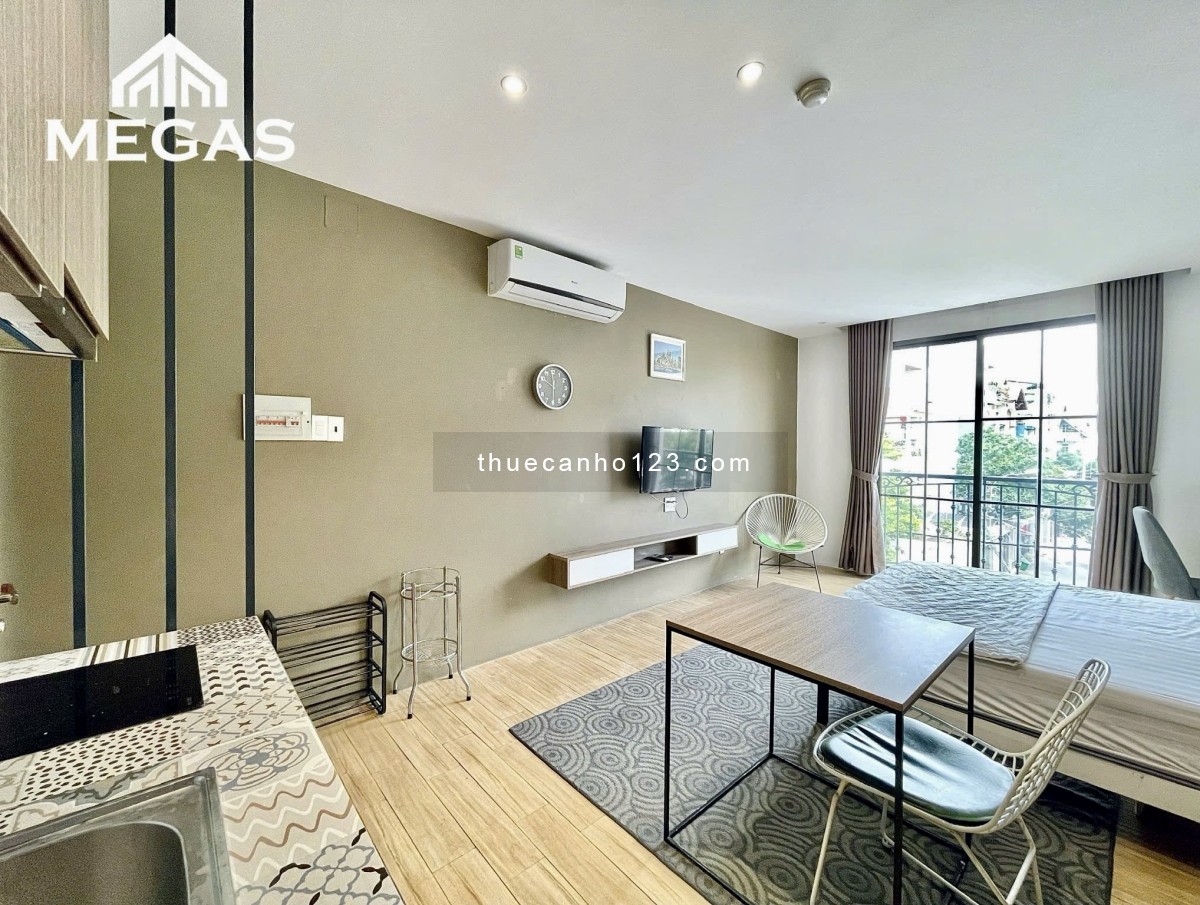 Căn hộ mới khai trương tọa lạc ngay CMT8 khu biệt thự, an ninh