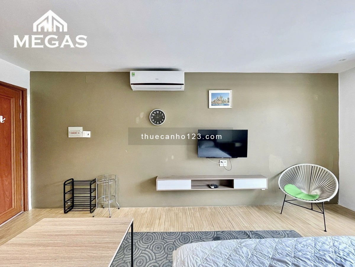 Căn hộ mới khai trương tọa lạc ngay CMT8 khu biệt thự, an ninh