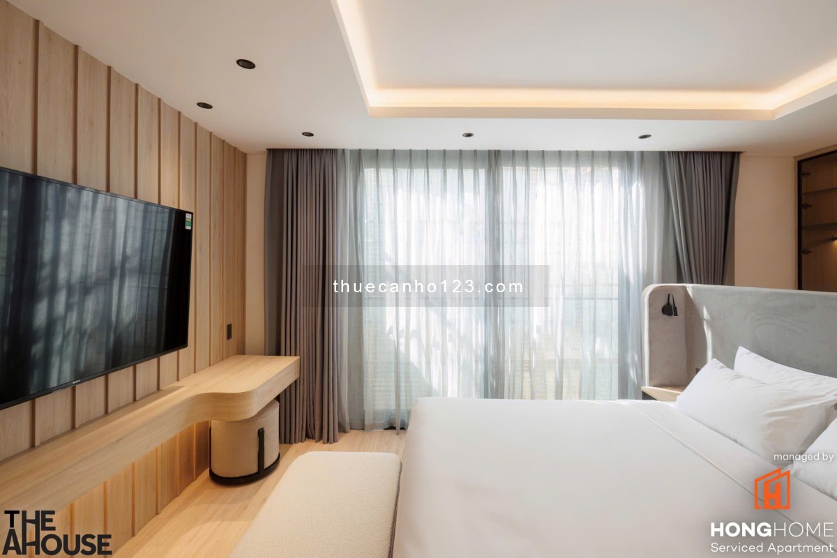 Hình thật giá thật cho thuê căn hộ 1PN ngay Chợ Bến Thành,Ngã Sáu Phù Đổng có Ban Công siêu thoáng