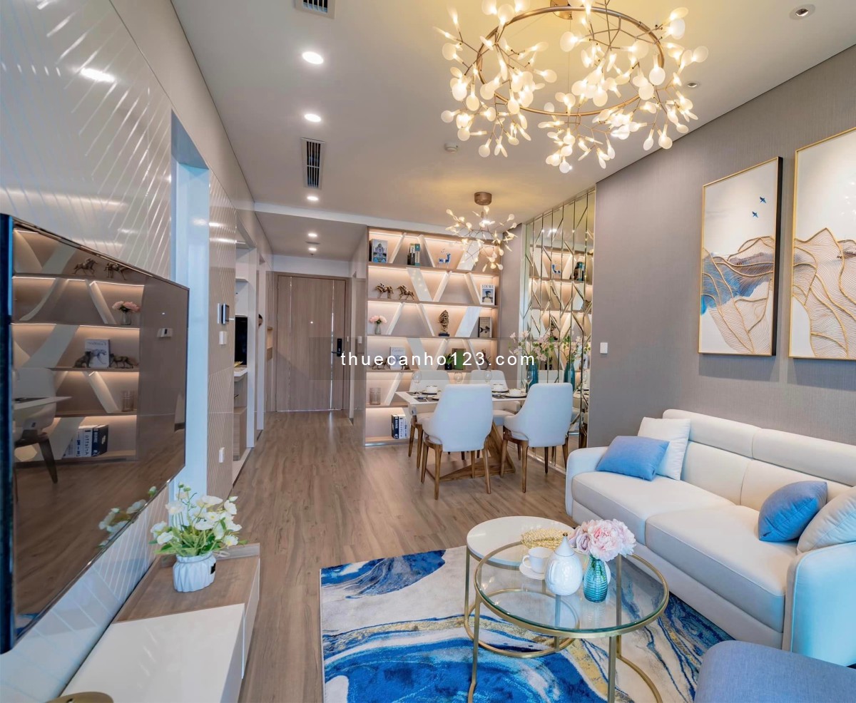 Cho thuê căn hộ studio The Ninety Complex 45m² tầng cao thoáng mát.