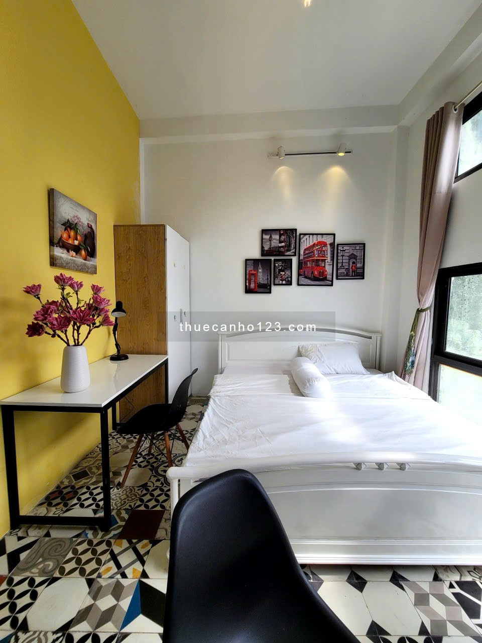 Homestay cho thuê dài hạn, full nội thất, cửa sổ lớn đón nắng, decor cực chill, ngay trung tâm Q1