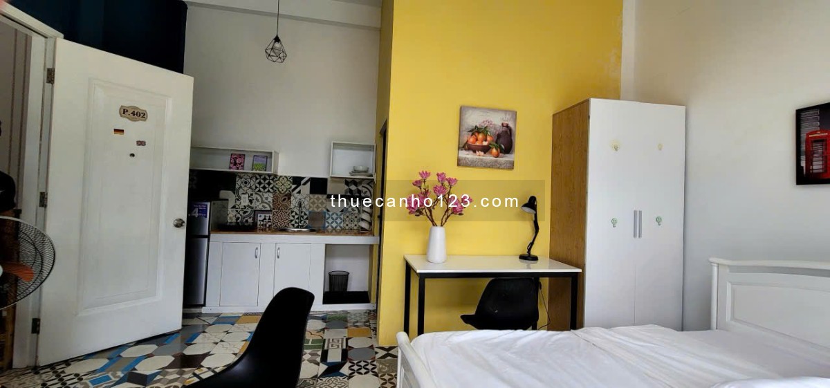 Homestay cho thuê dài hạn, full nội thất, cửa sổ lớn đón nắng, decor cực chill, ngay trung tâm Q1