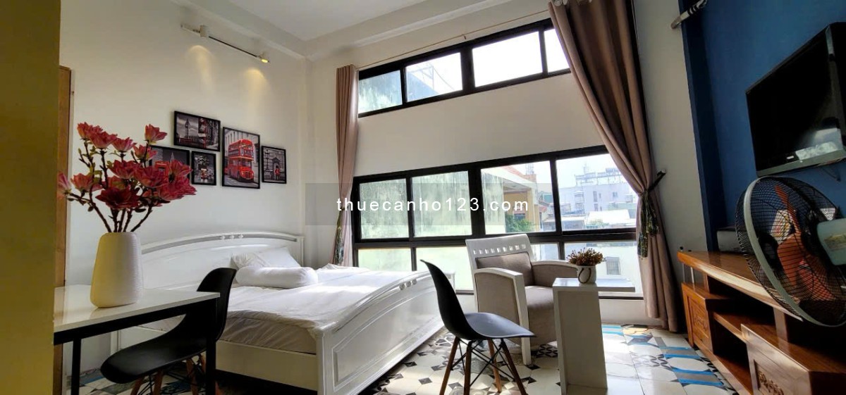 Homestay cho thuê dài hạn, full nội thất, cửa sổ lớn đón nắng, decor cực chill, ngay trung tâm Q1