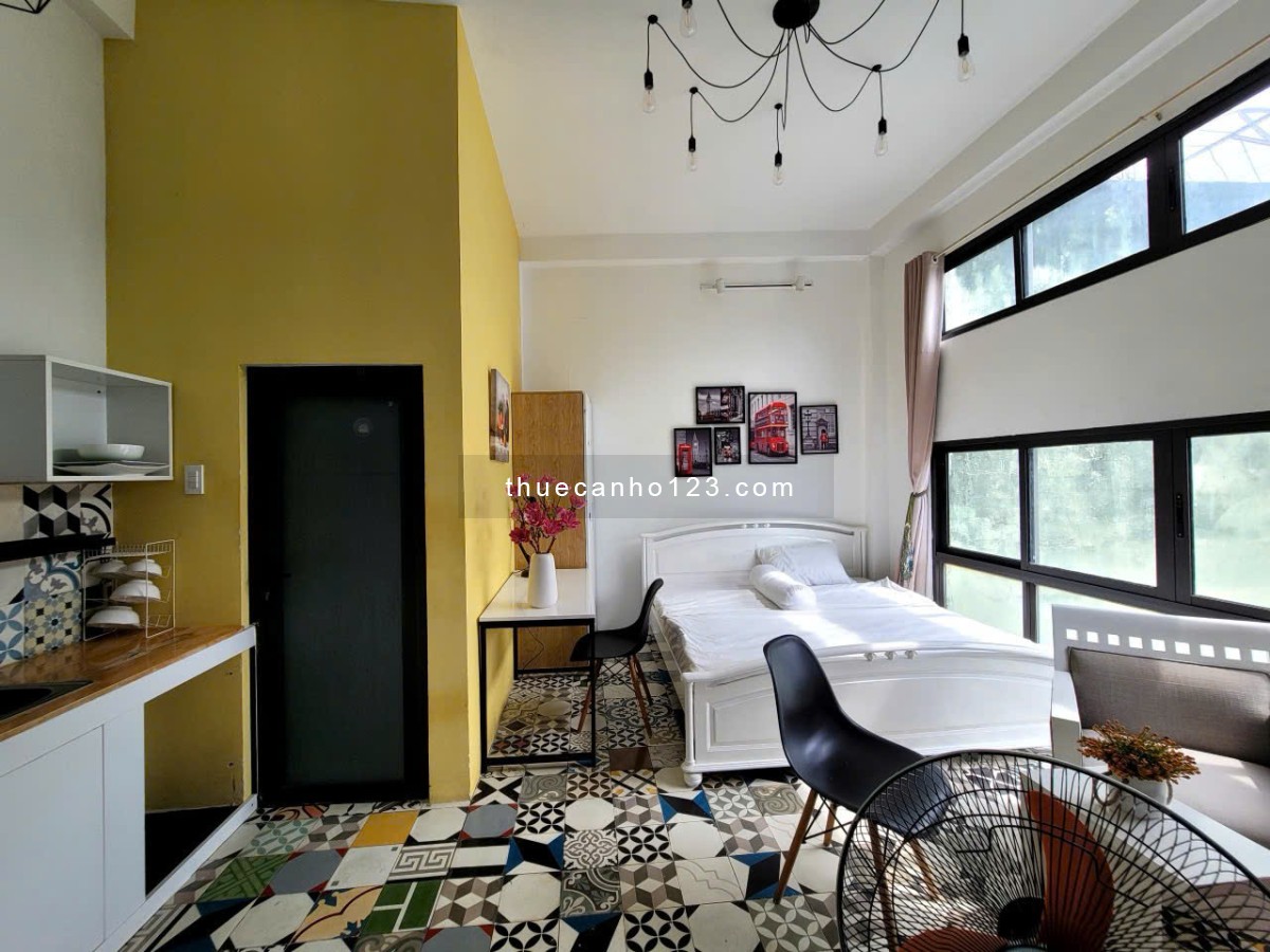 Homestay cho thuê dài hạn, full nội thất, cửa sổ lớn đón nắng, decor cực chill, ngay trung tâm Q1