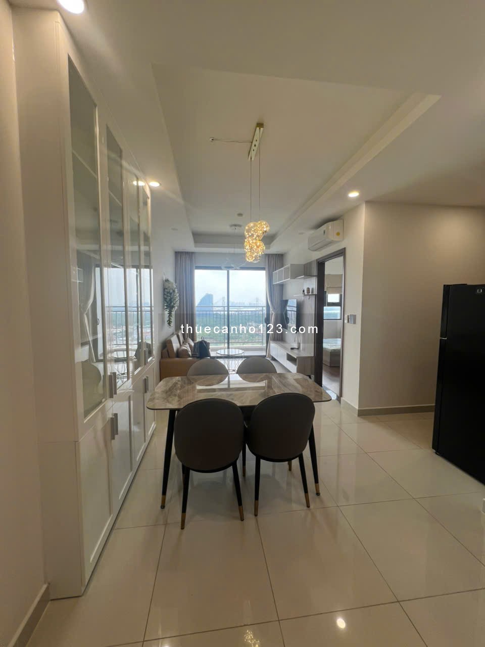 Cho thuê căn chung cư 2PN | 2WC ở SaiGon Riverside Complex Q7 Full nội thất