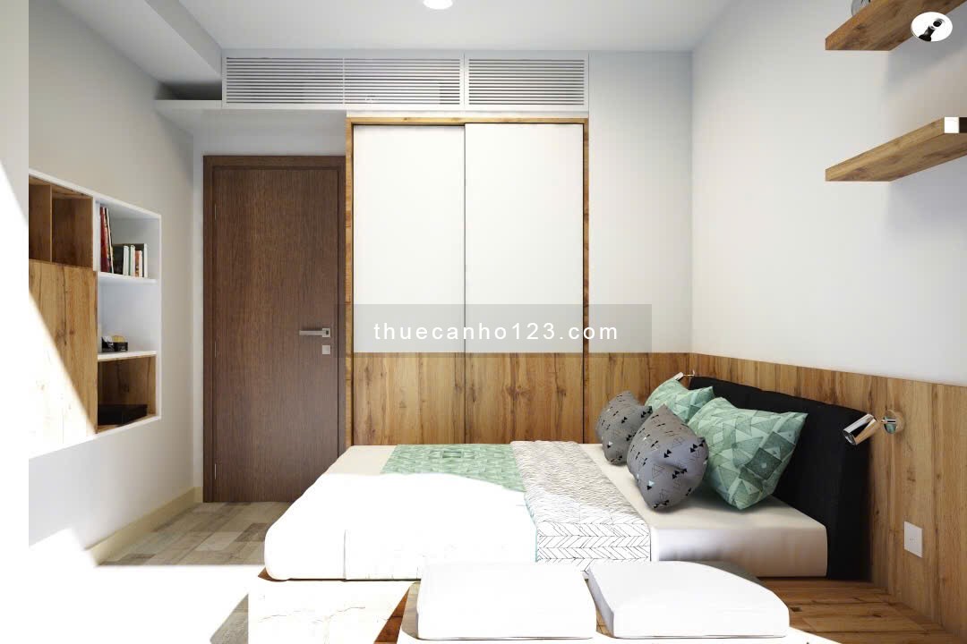 Cho thuê nhanh 2PN1WC full nội thất căn hộ cao cấp Rivergate Quận 4 Bến Vân Đồn.