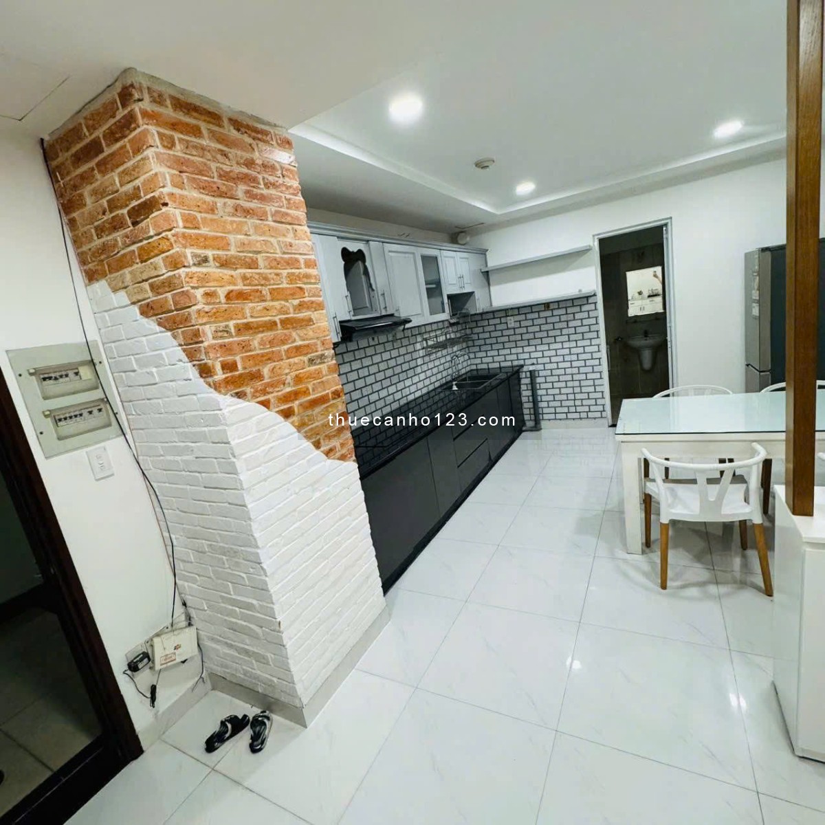 Cho thuê chung cư Phan Xích Long, PN: 1p ngủ rộng, 55m2, full nt giá 8tr5