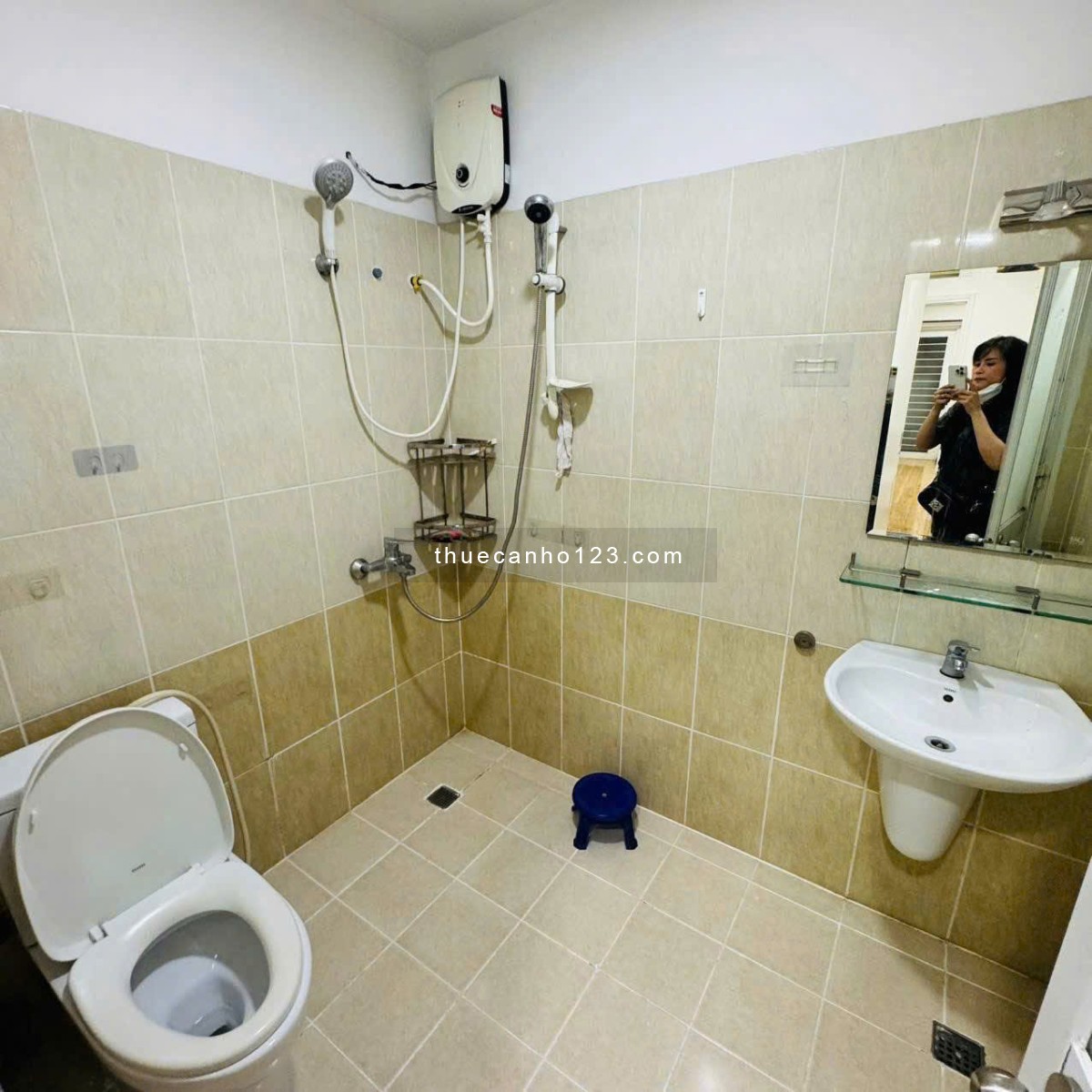 Cho thuê chung cư Phan Xích Long, PN: 1p ngủ rộng, 55m2, full nt giá 8tr5