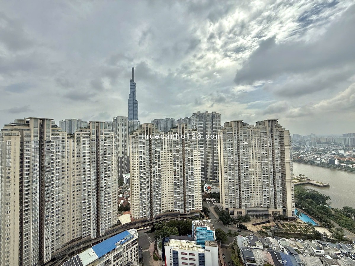 Opal Saigon Pearl cho thuê 3pn, tầng cao, view sông, chỉ 37tr/tháng, diện tích cực lớn 160m2