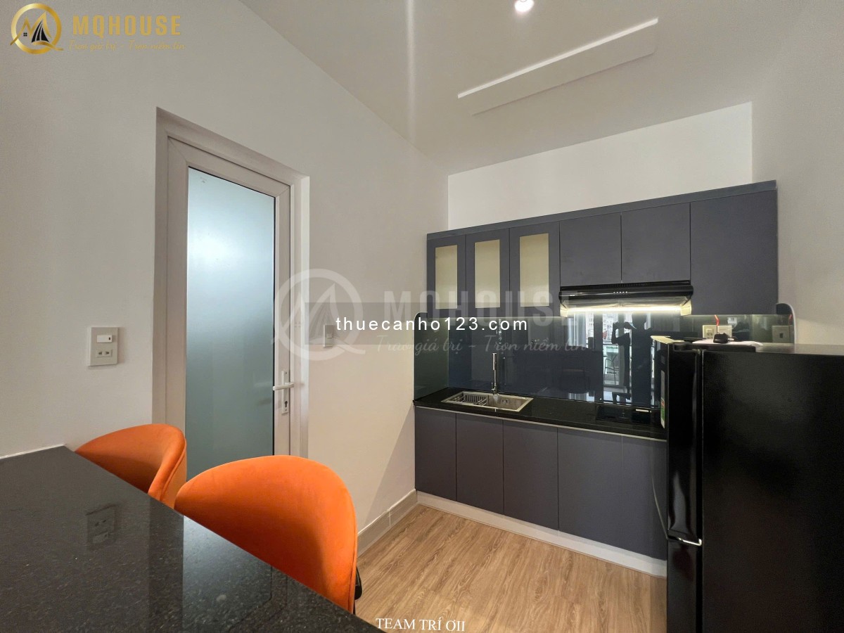 Cho Thuê Căn Hộ Studio Mới 100% gần Ngã Tư Hàng Xanh, Full Nội Thất, Máy Giặt Riêng