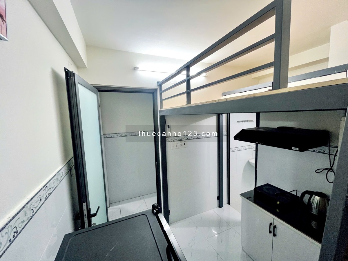 Phòng giá rẻ gác lửng ngay Tô Hiến Thành q10 gần đh kinh tế, huflit, bách khoa