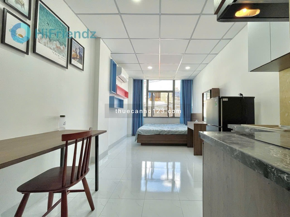 Studio full nội thất - thang máy, đi bộ 5p sang GTVT, Ngoại Thương, Hutech, 7p đi xe máy UEF, HB
