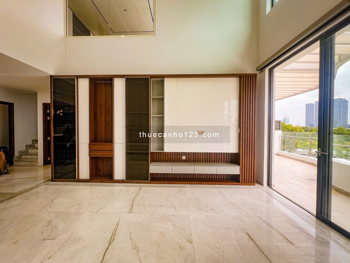 ZEIT RIVER 2pn THUÊ – Hàng hiếm – Full nội thất 125m2 $2500, sát THE METROPOLE THỦ THIÊM