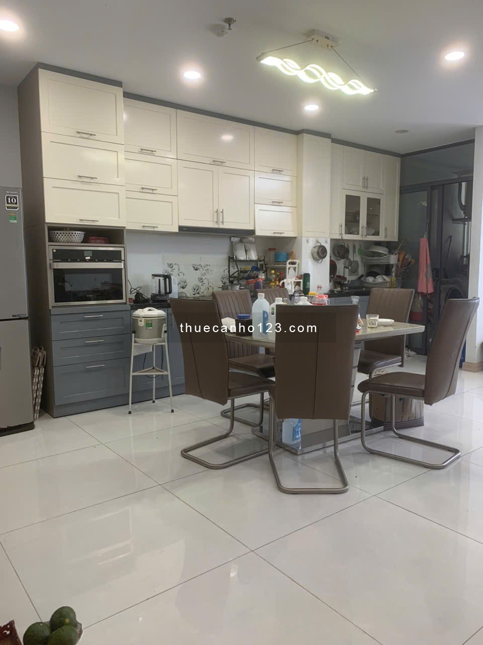 Cho thuê Petroland Q2 Số 65 Mai Chí Thọ Q2 ( 150m, 3pn full, giá 19.5tr /th) nhà dẹp view mát