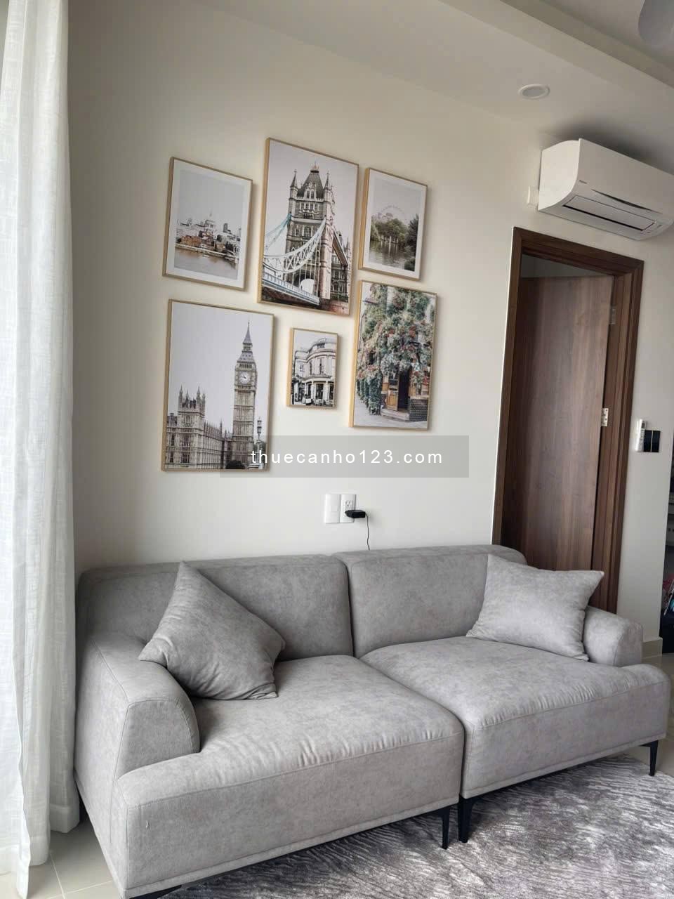 C/c Harmona, Tân BÌnh: 81m2, 2p ngủ, 2wc, Nội thất, 12tr/th