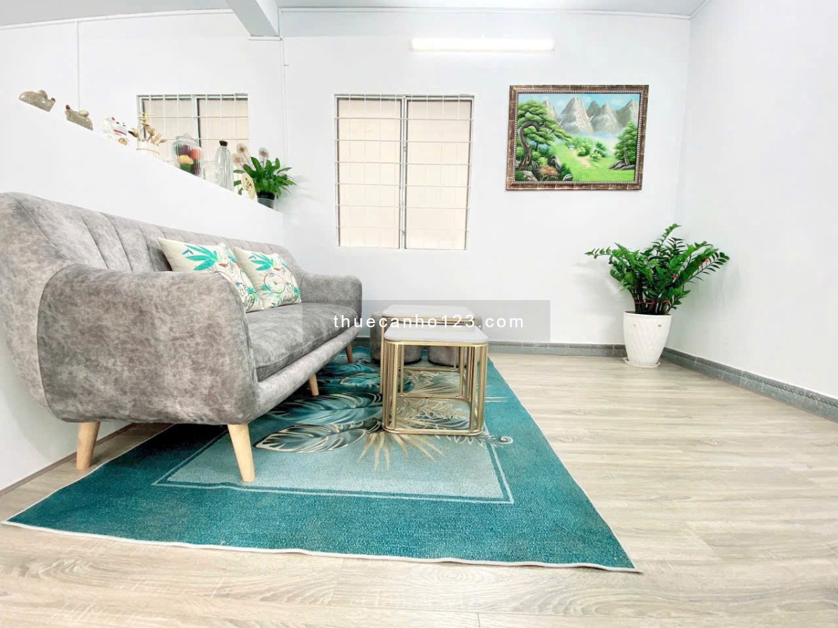 Chung Cư Lê Hồng Phong Quận 10 rộng 80m2 2PN 1WC giá 8,5tr/th