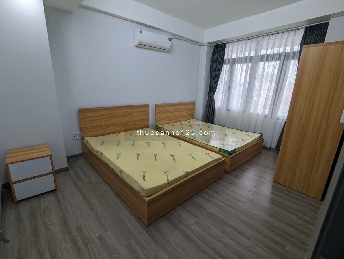 Căn Hộ STUDIO,1 PN + 1 STUDIO, full nội thất cao cấp, tone trắng, gần Landmark, Q1, 3, Đinh Bộ Lĩnh