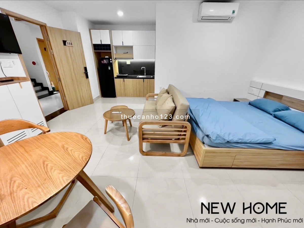 Căn hộ, full nội thất, tone trắng, bồn tắm, gần Landmark, Q1, Q3, Ngô Tất Tố, Nguyễn Hữu Cảnh