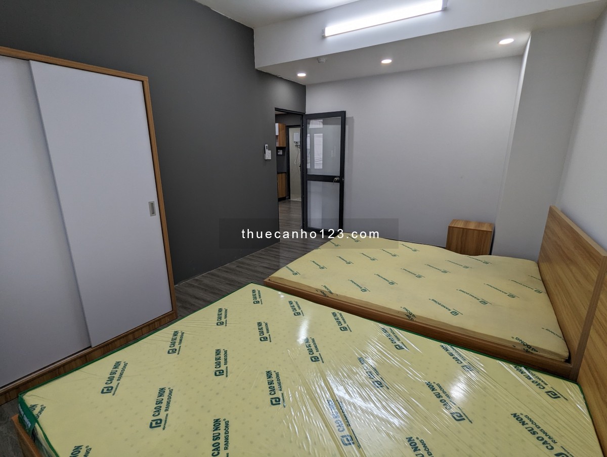 Căn Hộ STUDIO,1 PN + 1 STUDIO, full nội thất cao cấp, tone trắng, gần Landmark, Q1, 3, Đinh Bộ Lĩnh