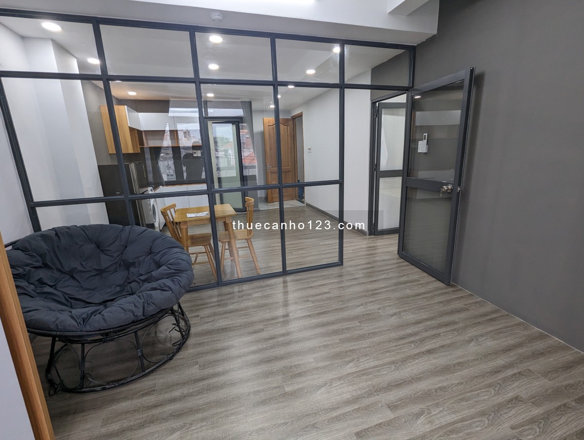 Căn Hộ STUDIO,1 PN + 1 STUDIO, full nội thất cao cấp, tone trắng, gần Landmark, Q1, 3, Đinh Bộ Lĩnh