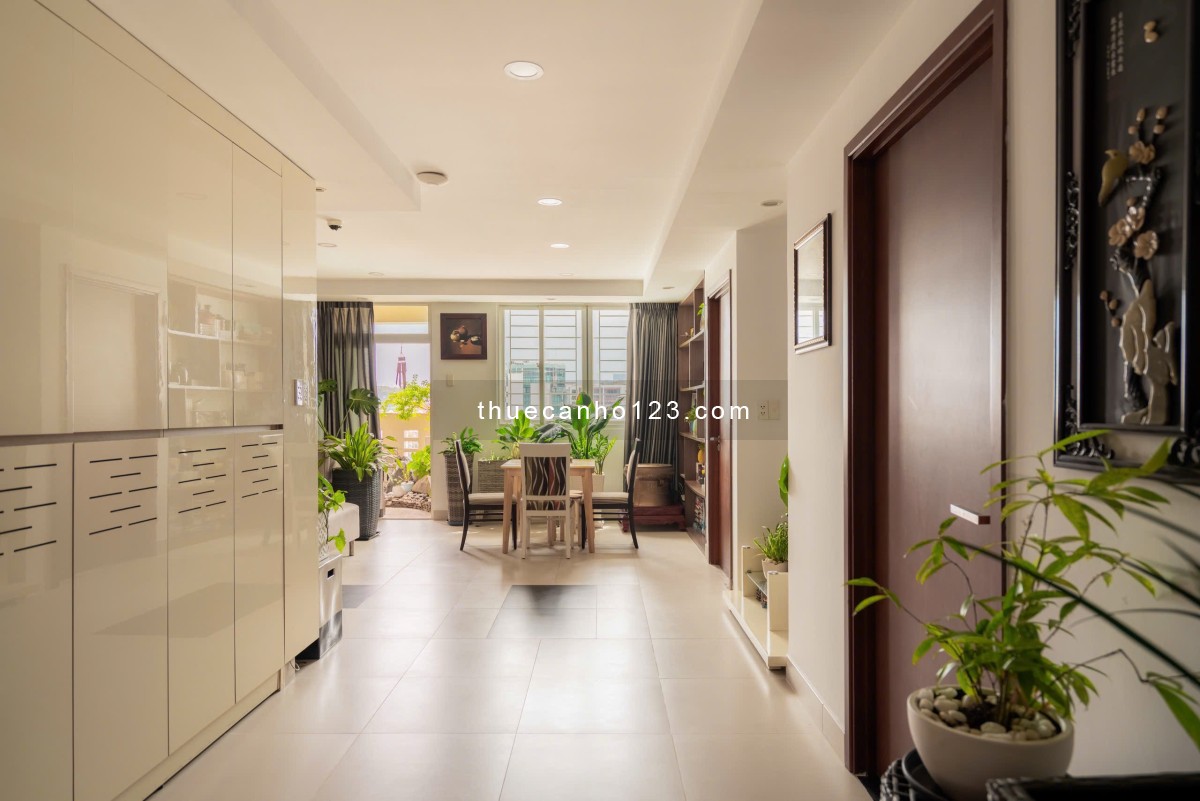 Cho thuê căn hộ mini 2 phòng ngủ nhà mặt tiền ban công siêu thoáng nội thất hiện đại, nhà mới 100%