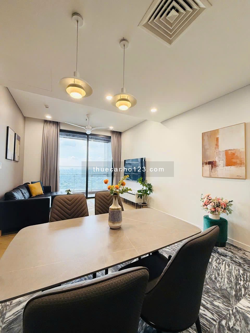 Thuê 3PN Lumiere Riverside Thảo Điền 96m2 50 TRIỆU Full NT gọi Hạnh