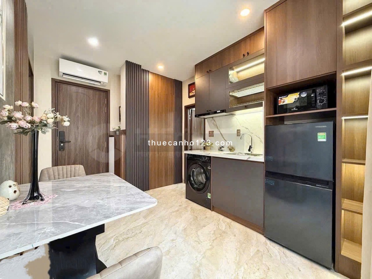 [NEW 100%] 1PN Luxury - Bóc seal toàn bộ nội thất hiện đại, thang máy - Khu Thị Nghè, ĐH UEF, HIU