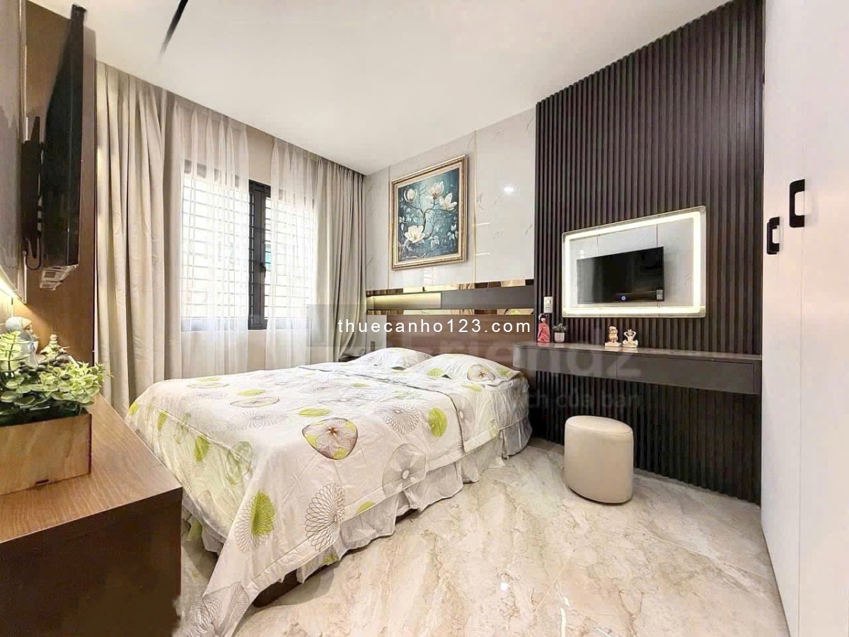 [NEW 100%] 1PN Luxury - Bóc seal toàn bộ nội thất hiện đại, thang máy - Khu Thị Nghè, ĐH UEF, HIU