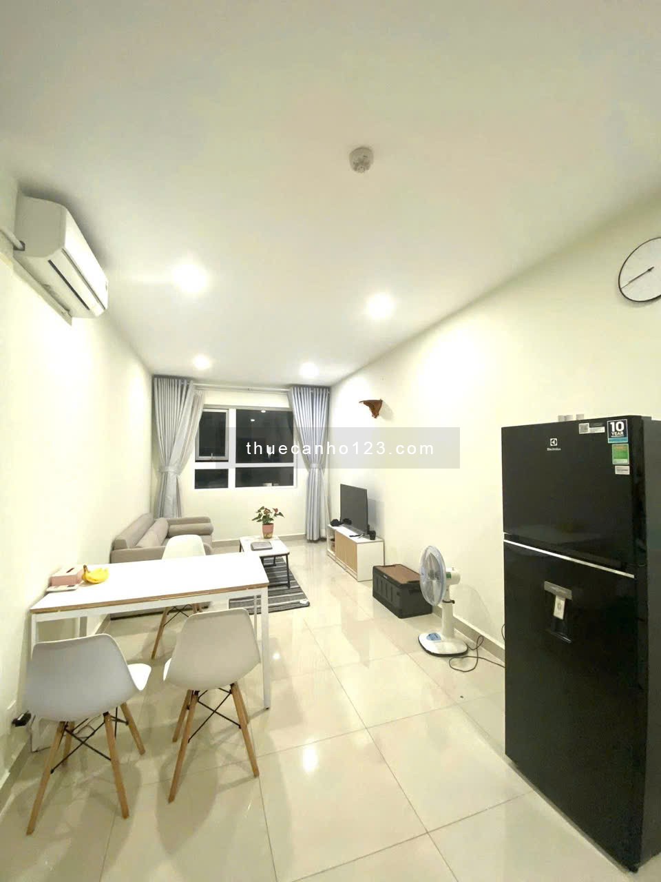 Chung cư Hà Đô, Lê Thị Riêng, Q12: 6tr5/tháng, nhà mới, 2p ngủ