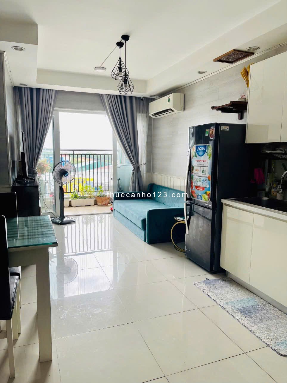 Chung cư Phúc Yên, Phan Huy Ích, P15, TB, 78m2, 2PN, 2WC, 10tr/th.