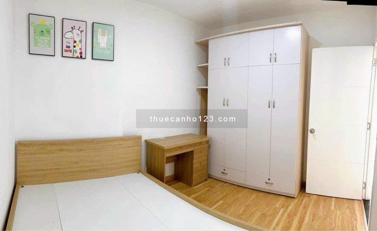 Chung Cư 8X -Plus, Trường Chinh, TTN, Q12: 77m2, 2p ngủ, NTCC 9tr/th