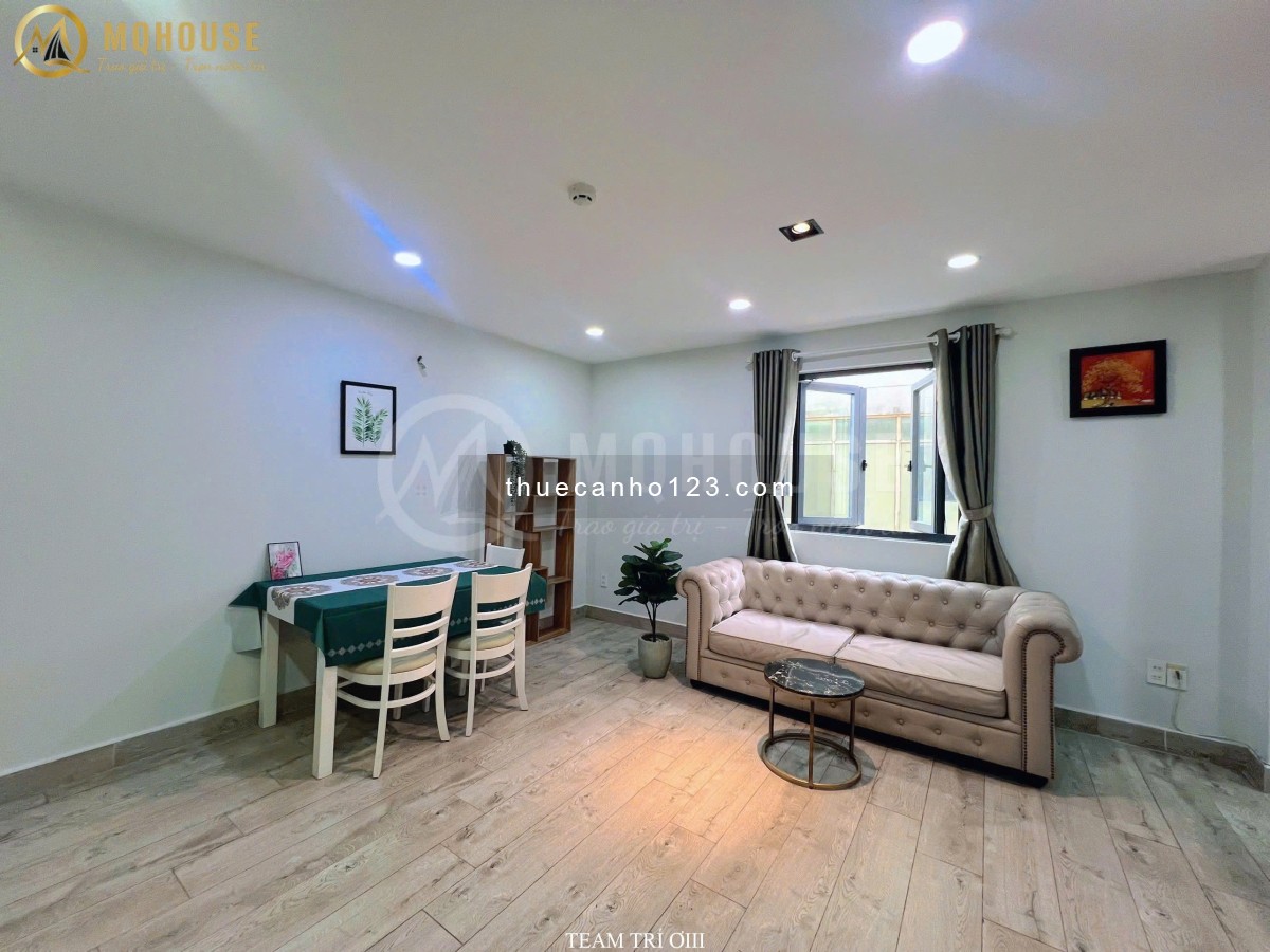 Ngay Trung Tâm, 1 Phòng Ngủ tách bếp, cửa sổ thoáng mát, gần Landmark, Q1,2,3, Điện Biên Phủ