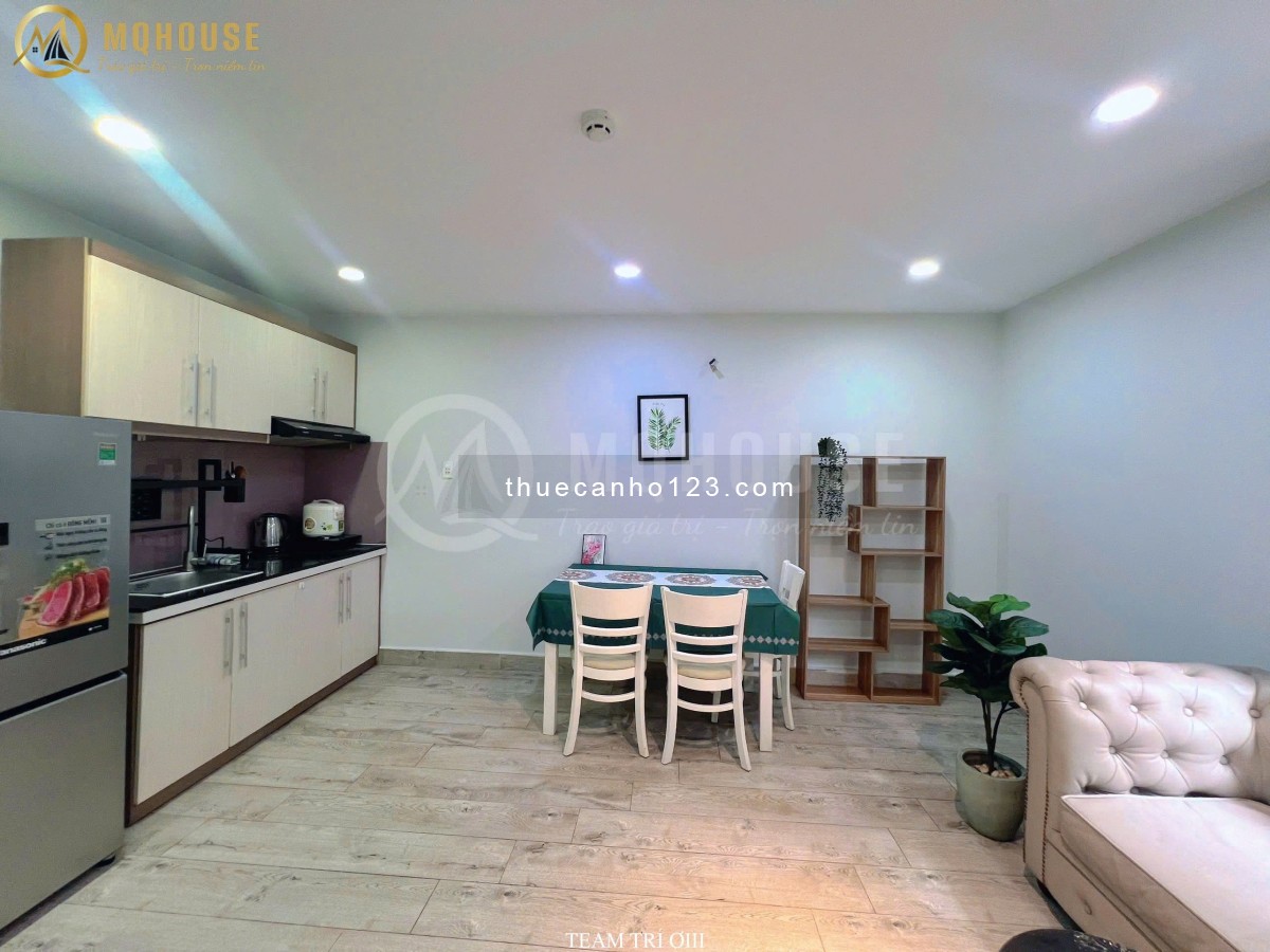 Ngay Trung Tâm, 1 Phòng Ngủ tách bếp, cửa sổ thoáng mát, gần Landmark, Q1,2,3, Điện Biên Phủ