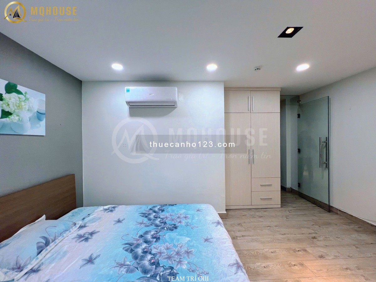 Ngay Trung Tâm, 1 Phòng Ngủ tách bếp, cửa sổ thoáng mát, gần Landmark, Q1,2,3, Điện Biên Phủ