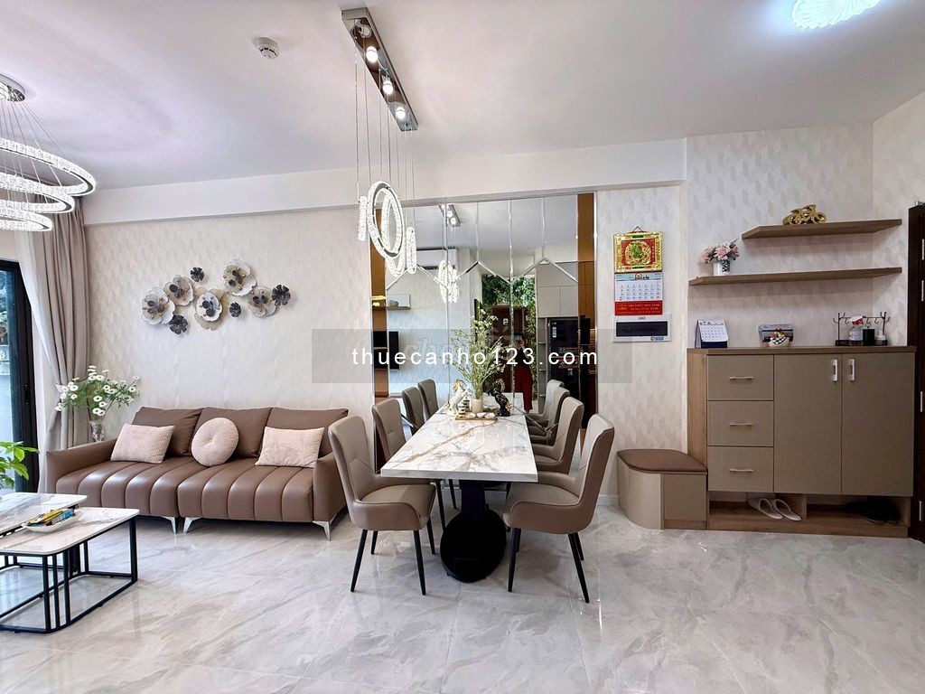 CHÍNH CHỦ cho thuê Full Nội Thất Cao Cấp – Căn hộ Privia mới 100% – TRỰC DIỆN HỒ BƠI 2PN 2WC