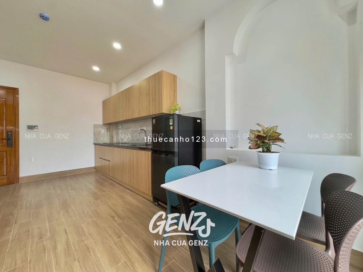 Cho thuê căn hộ ban công máy giặt riêng như hình thoáng Nam Kì Khởi NghĩQuận 3 gần vòng xoay Dân Chủ