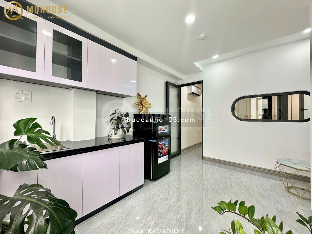 Khai Trương Dự Án Căn Hộ 1PN Ban Công Hiện Đại - Full Nội Thất Mới - Gần Chợ Bà Chiểu , Cầu Bông