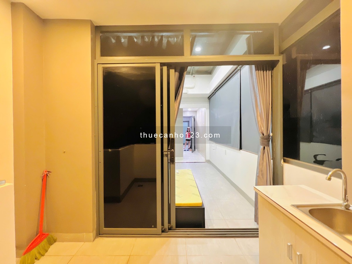 Cho thuê căn hộ Studio Ban công, Tách bếp Q8 gần cầu chữ Y, Parc Mall, chợ Rạch Ông