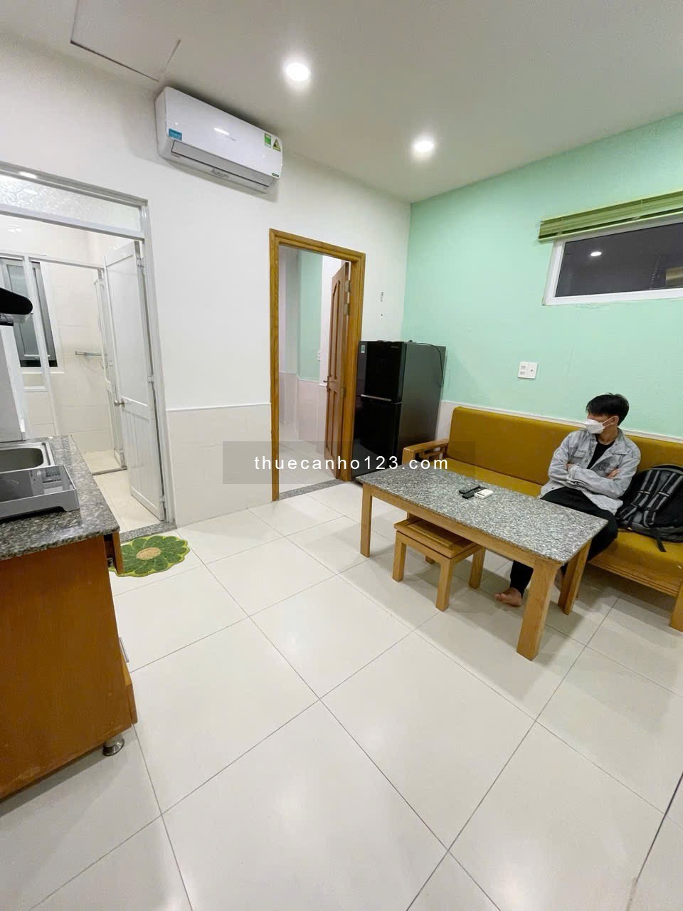  Cho thuê Căn Hộ Studio Ban Công – Tách Bếp Siêu Xinh Q4 